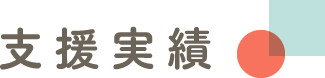 支援実績